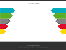 Tablet Screenshot of gototalrealty.com